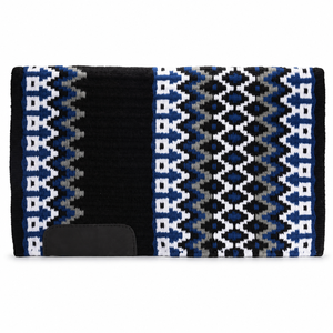 Couverture de selle Navajo occidentale en laine tissée à la main, tapis de cheval personnalisé, équipement d'équitation, fournisseur et exportateurs de tapis de concours pour ranch en gros - Product Image 3