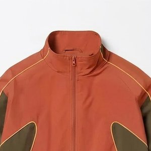 Most Selling Article Custom Logo Orange And Gray Men's Nylon <b>Wind</b> <b>Breaker</b> Trouser Sets Breathable Wear Men Set Streetwear Jacket - Product Image 6