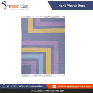 Grands ensembles de tapis en coton Fabricants de tapis faits à la main Tapis en coton indien personnalisé et tapis fait main au prix de gros - Product Image 2