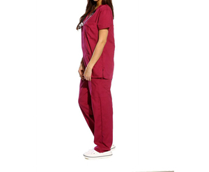 Nouvelle Collection de Tenues Médicales pour Femmes : Blouses d'Infirmière, Pantalons Jogger, Uniformes Médicaux Extensibles en Spandex, Ensembles de Blouses Médicales - Vente en Gros - Product Image 4