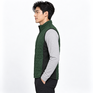 Chaleco Híbrido Ligero para Hombre, Proporciona una Capa Cómoda, Tejido Transpirable y Diseño Práctico para Uso Diario y Transicional - Product Image 3