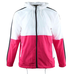 Chaqueta Impermeable de Alta Calidad con Capucha y Cremallera, Diseño Resistente, Estampado Frontal, para Ciclismo, Senderismo y Actividades al Aire Libre, Talla Grande - Product Image 1