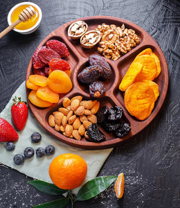 Plateau à fruits secs en bois, élégant plateau de service pour fruits, collations, fruits secs, plateau en bois moderne, prix les plus bas - Product Image 5