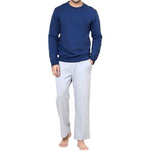 Sweat-shirt à col rond 100% coton pour hommes, manches longues, thermique, respirant et polaire, avec capuche, service OEM disponible - Product Image 2