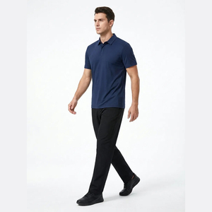 100% Polyester Spandex Anti Bacterial Breathable Shorts Sleeve Three Button Collar T <b>Shirts</b> for Youth Muscle Fit Athletic Polos - Product Image 4