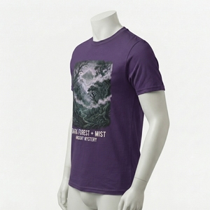T-shirt pour homme de haute qualité avec impression graphique, mode décontractée moderne, tissu doux, graphismes créatifs, coupe confortable, personnalisable - Product Image 5
