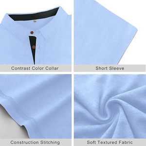 Camisas Antiarrugas 100% Algodón OEM para Hombre con Bordado Personalizado, Tela de 200g, Estilo Casual - Fabricante Mayorista - Product Image 1
