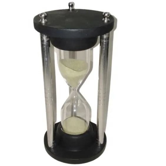 GROSSHANDEL HOURGLASS SAND ZEIT MIT WELT ZEIT METALL HAUS DEKORATIVER SAND TIMER HOHE QUALITÄT UND BESTE HERSTELLUNG ZU NIEDRIGEN PREISEN