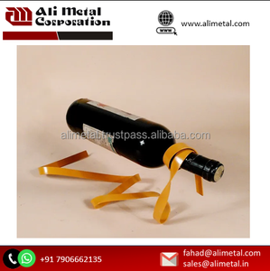 Wine in Line Metal Wine Stand Decorative wine holder for living room decoration and party decoration Customizable - Product Image 3