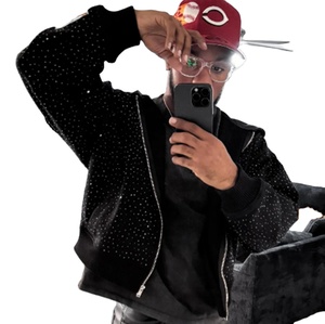 Personnalisé All-over Strass Hommes 100% Coton 450GSM Full Face Zip Up Us Hoodie Hommes Crop Top Hoodies 100% Coton Polaire - Product Image 3