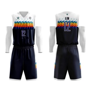 Ensemble de shorts de basket-ball brodés sur mesure, tissu respirant et doux, uniforme de basket-ball athlétique pour hommes, vêtements de sport - Product Image 1