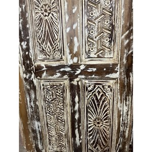 Acacia Wood <b>Rustic</b> Barn <b>Door</b> Whitewash Distressed Wholesale | Aqdus Saleem - Product Image 3