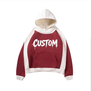 Wholesale Relaxed Hoodie Oversized Hoodie Fleece Hoodie for Winter Streetwear Bulk Apparel Supplier Factory - Product Image 5