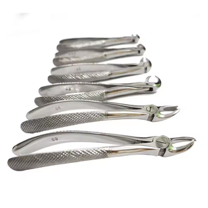 Kit d'instruments chirurgicaux dentaires de classe I de qualité supérieure CUSTOM, forceps d'extraction manuels, certifié CE, acier, garantie 5 ans - Product Image 3