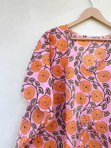 Vestido Kaftán Informal de Verano con Estampado Floral Tropical, sin Mangas, de Algodón, para Mujer, Ropa de Playa, Estilo Asia Pacífico - Product Image 3