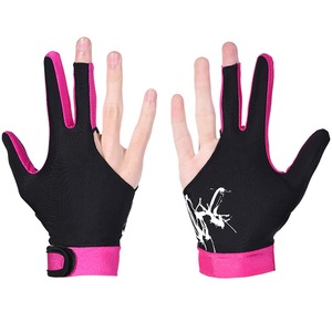 Guantes de billar, guantes de snooker para jugadores, guantes de control suave para tacos, ajuste cómodo, guantes antideslizantes, guantes de tres dedos para billar - Product Image 6
