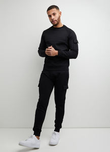 Conjunto Deportivo Informal de Forro Polar para Mujer, Talla Grande, Transpirable, para Invierno, Sudadera con Capucha, Pantalones Deportivos - Product Image 3