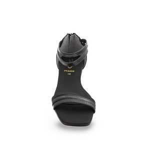 Sandale noire à talon formel FR5304 - Product Image 1