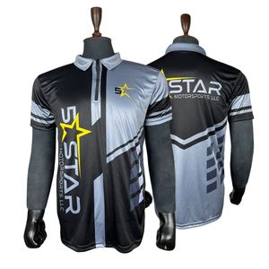 Men's Breathable Quick Dry Short Sleeve for T-<b>Shirt</b> with Digital Print Knitted Fabric for Cycling <b>Car</b> Karting Motorcycle Racing - Product Image 4