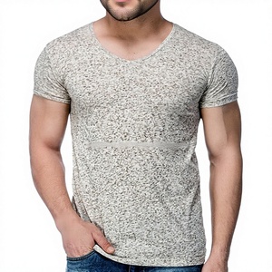 Camisetas 50% poliéster 25% algodón 25% rayón, camisas lisas de triple mezcla, etiqueta personalizada, venta al por mayor, nuevos diseños - Product Image 1