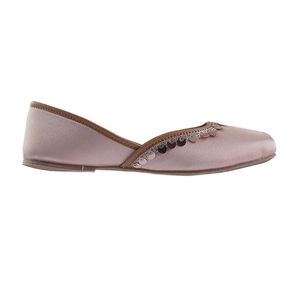 Zapatos Khussa Jutti de Yute Hechos a Mano para Mujer con Bordado Personalizado y Suela Antideslizante - Product Image 3