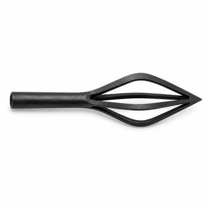 Pointe de flèche en fer forgé à la main, forme losange, matériau pur, style historique, pointe de chasse médiévale, service OEM - Product Image 2