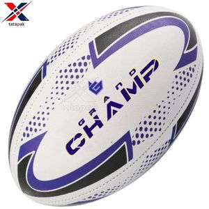 Balones de Rugby TATAPAK de Alta Calidad con Logotipo Personalizado, de Goma Suave, Antiestrés, para Entrenamiento de Adultos Unisex, Uso Escolar y de Club - Product Image 5