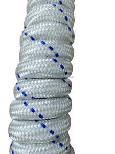 Cuerda de nailon de plomo de alta resistencia para caballos, gancho fuerte de alta resistencia de cuero indio genuino, OEM/ODM personalizado - Product Image 3