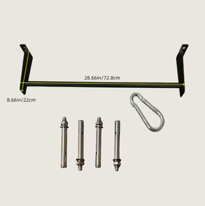 Wall Mounted Dip Stand Steel Multi Grip Exercise <b>Bar</b> Anti Slip Home Gym Equipment - Product Image 6