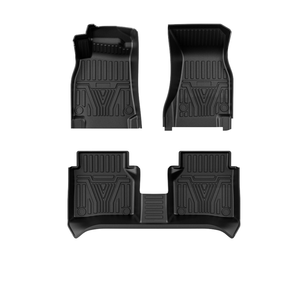 <span class=keywords><strong>Tappetini</strong></span> Auto Premium BORNSLLER Personalizzati in Pelle PVC 5D Set Completo Ecologici Antiscivolo per <span class=keywords><strong>Audi</strong></span> A4/A5 ACE Resistenti al Calore e alla Sabbia (Up - Product Image 4