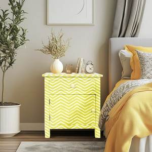 Cajonera de Diseño con Incrustaciones de Hueso, Mueble de Mosaico Intrincado, Mueble Hecho a Mano de Primera Calidad, Elegante Unidad de Almacenamiento para Dormitorio - Product Image 5