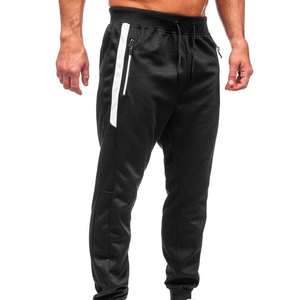 Pantalon de survêtement évasé pour homme, haute qualité, en toile respirante, séchage rapide, décontracté, pour la gym, le loisir, le streetwear, tissu extensible confortable - Product Image 5