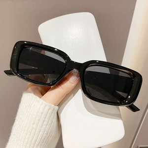 Lunettes de soleil rectangulaires polarisées PAISHEO 2026, nouvelle collection, protection UV400 intégrale, monture complète, logo personnalisé, unisexe, style vintage tendance, protection UV % - Product Image 1