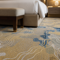 Tapis Axminster sur mesure 80% laine 20% nylon, fabriqué à la machine, style traditionnel, pour chambre d'hôtel et sols résidentiels