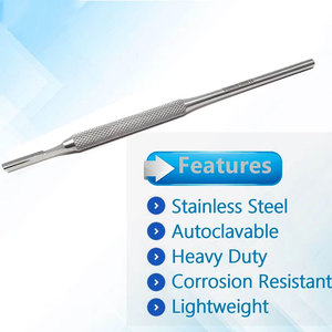 ด้ามจับมีดผ่าตัดแบบแมนนวลคุณภาพพรีเมียม JACKBILLY # ใบมีดผ่าตัดสแตนเลส 3 ชิ้น ได้รับการรับรองมาตรฐาน CE เหมาะสำหรับขนาด 9-16 สำหรับการผ่าตัดที่มีความแม่นยำ - Product Image 3