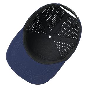 Gorra de Béisbol Unisex de 6 Paneles, Color Sólido, Malla Transpirable, Visera Plana, Informal para Exteriores, Primavera/Verano, para Adultos - Product Image 5