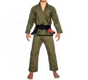 Traje de Judo Premium, Ropa de Entrenamiento Cómoda, Flexible, Ligera, Transpirable y Duradera, Opción Frontal de Poliéster/Algodón - Product Image 3