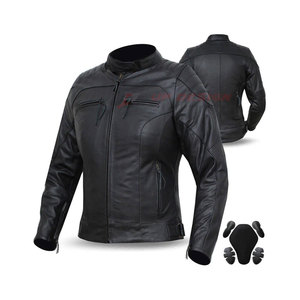 Chaqueta de Cuero para Motocicleta de Diseño Único Personalizado para Hombre, Diseño Internacional, Manga Larga, Transpirable, de Alta Calidad - Product Image 6