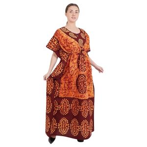 Robe longue en coton personnalisée pour femme, vente en gros, fournisseur OEM, chemise de nuit ample unie, vêtements de nuit - Product Image 1