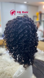 Pas cher 100% cheveux humains vendeur d'extension de paquet de cheveux bouclés perruques brut vietnamien naturel vierge cheveux mongol crépus cheveux bouclés - Product Image 2