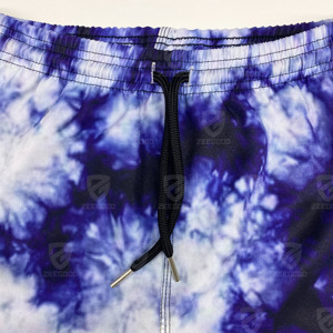 Custom Men <b>Mesh</b> Basketball Shorts Elastic Waist Drawstring Side Pocket Sublimation 3D Printing OEM ODM Supplier - Product Image 3