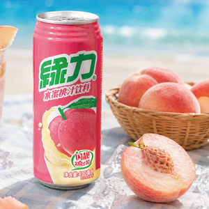 Bebida de Jugo de Durazno Green Power, Lata de 490 ml, Bebida de Frutas con Sabor - Product Image 4
