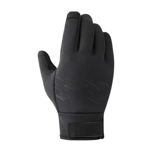 Custom Racing Cycling <b>Gloves</b> Full Finger Neoprene Waterproof Breathable Anti-Slip <b>Touchscreen</b> Gel Padding Hook Loop Closure - Product Image 5