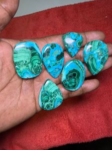 Hot Selling Chrysocolla Malachite Cabochon Wholesale Lot of Healing Chrysocolla Malachite Loose Gemstone - Product Image 3