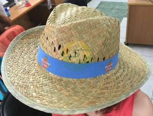 Sombrero de Vaquero Hecho a Mano en Vietnam, de Paja Natural, Hoja de Palma, Ala Ancha, para el Sol - Product Image 4
