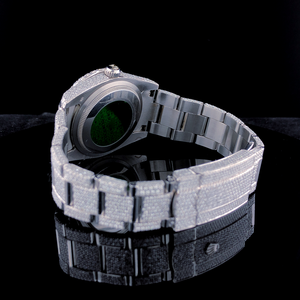 Reloj Mecánico ETA Clásico Unisex de Lujo, Edición Limitada, Hecho a Mano, con Cristales de Zafiro y Acero Inoxidable - Product Image 4