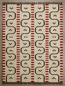 Farmhouse Wool Jute <b>Runner</b> <b>Rug</b> Handwoven Rustic Geometric Tribal Hallway Carpet Boho Entryway Decor Floor <b>Runner</b> for Home - Product Image 4