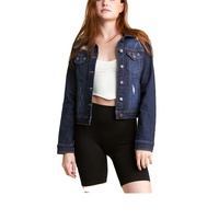 Veste en jean longue d'hiver pour femme, streetwear de haute qualité, réversible, respirante, matelassée, écologique, directement de l'usine BD
