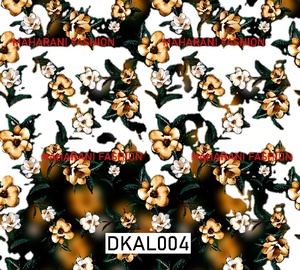 100% seda/tejido transpirable resistente a las manchas de secado rápido peso pesado pequeño estampado de flores suave diseño elegante tela de mujer - Product Image 1