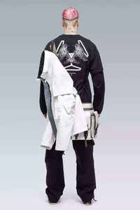 Men's Techwear <b>Jacket</b> <b>White</b> Futuristic Cyberpunk Streetwear Windbreaker Tactical Cargo Functional Outerwear Urban Utility Coat - Product Image 6